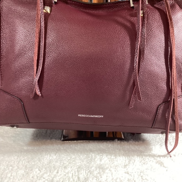 Rebecca Minkoff Regan Large Leather Satchel - Picture 2 of 14